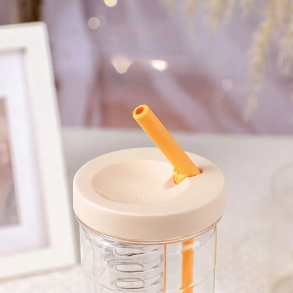 New 800ML Water Bottle With Tea filter Clear Drinking Cup High Temperature Resistance Portable Sippy Cup Office