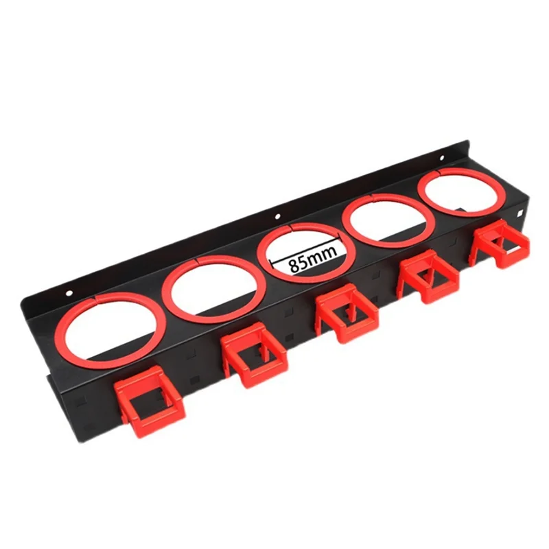 

AS60-Spray Bottle Storage Rack Paint Bottle Storage Rack Hanger Can Detailing Spray Can Organizer Wall Mount For Workspace