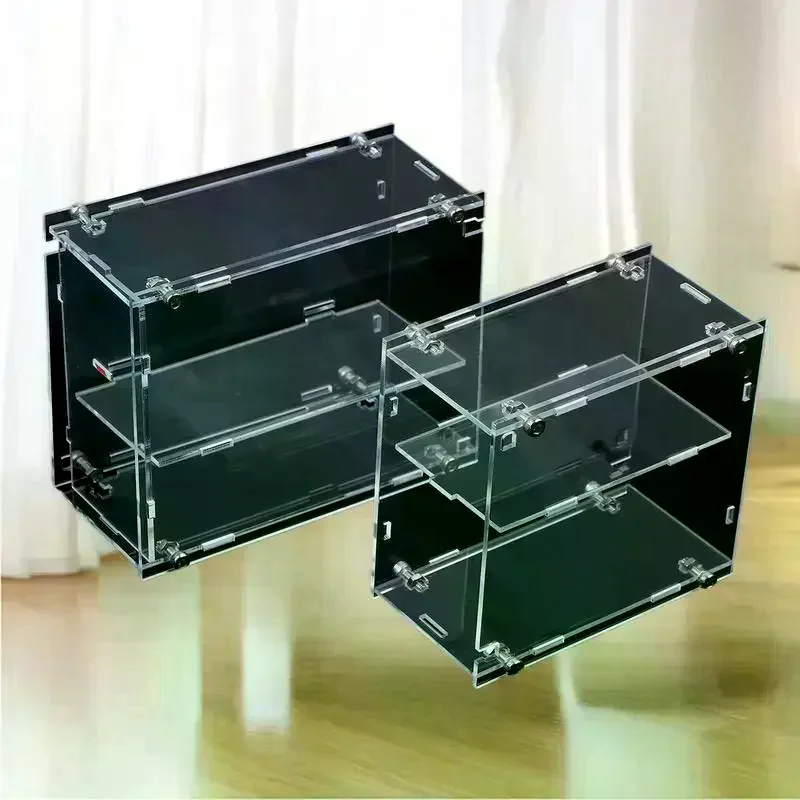 1/64 Dustproof Cabinet Toy Car Acrylic Display Cabinet Mini MiniGT Tomica Assembly