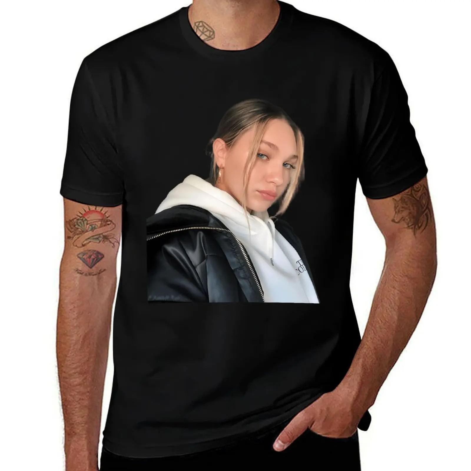 

Maddie Ziegler T-Shirt sports fans oversized graphic tee summer tops vintage t shirts mens t shirt graphic