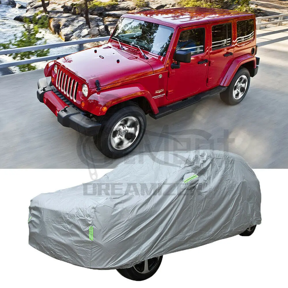 Exterior Car Cover Outdoor Protection Full Car Covers Snow Cover Sunshade Waterproof Dustproof Universal for Sedan SUV