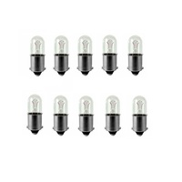 Bayonet Miniature Bulb #44 1866 1888 1847 BA9s 6.3V 150mA T-3-1/4 Fits Macintosh Units MC7205 2205 Mac1900 And Pinball Machines