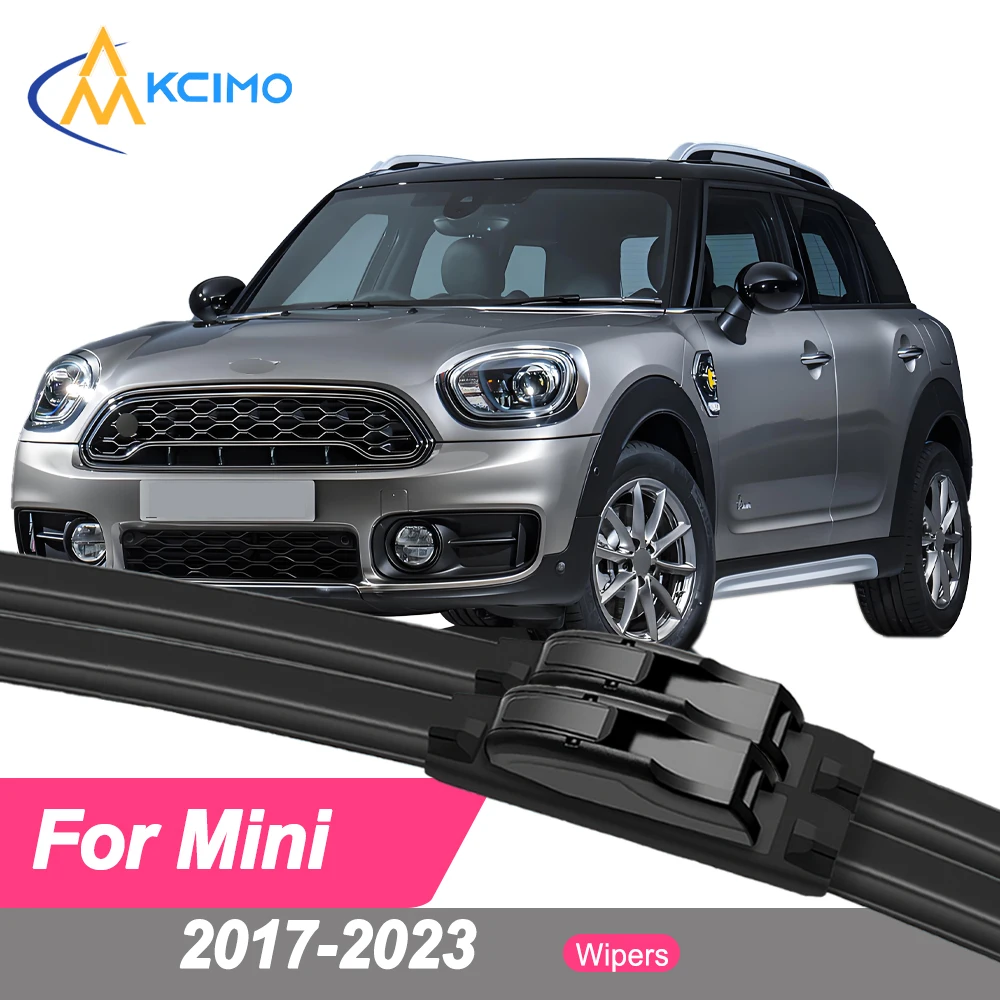 

Premium Rubber Durable Silent Windshield Wiper Blades 2pcs for Mini Countryman F60 2017-2023 Front Wiper Blades Set