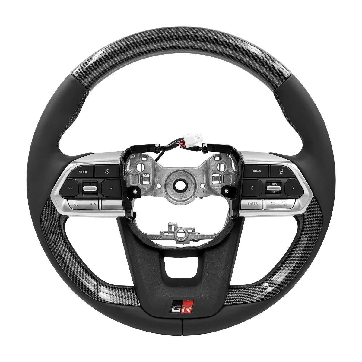 

Multifunction Carbon Fiber Interior Steering Wheel Upgraded Steering Wheel To The New For Toyota Land Cruiser 2008+ Prado 2010+