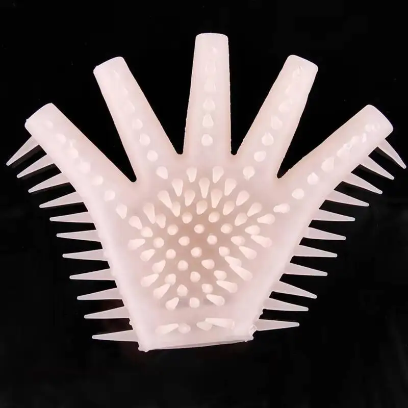 Мягкие перчатки из TPR, стимулирующие игрушки с шипами, сексуальные взрослые принадлежности, анальные, вагинальные, для флирта, используемые для сексуальной активности