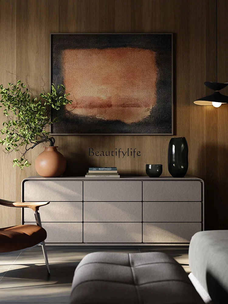 X4 TV Bench for Bedroom Modern High Storage Light Luxury Chest of Drawers