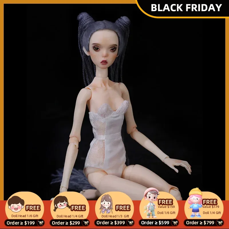 1/4 Beth&Kunis FreedomTeller BJD SD Doll Girl dollenchanted Slender Body Free Eye Balls popovy sister Lillycat