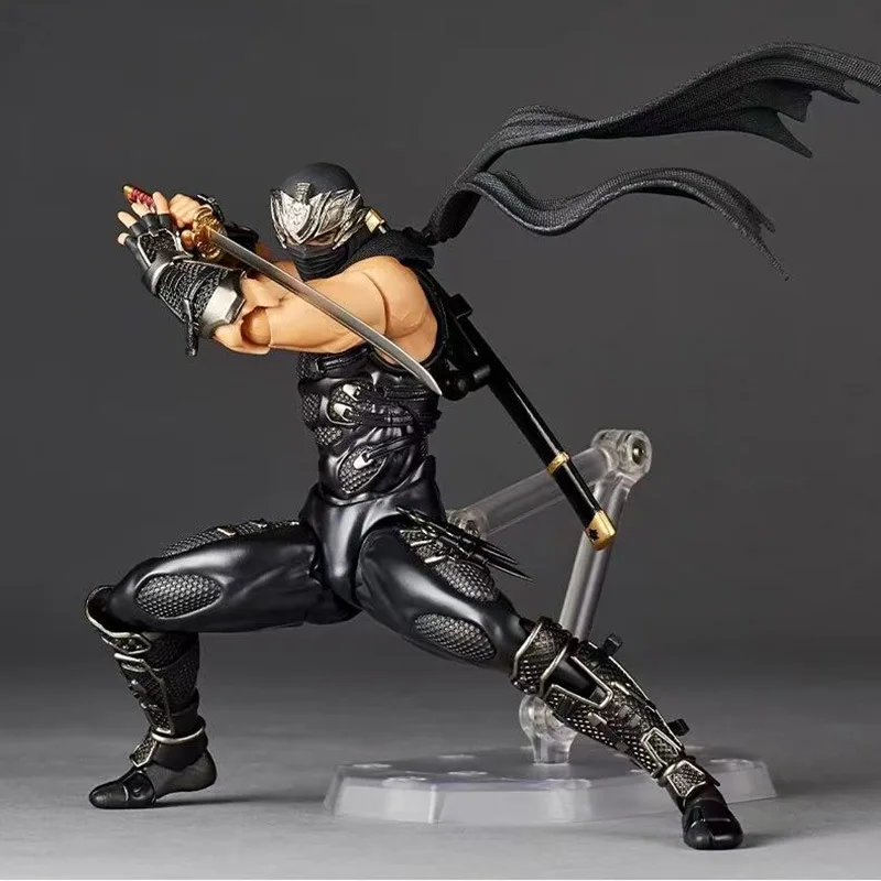 

Revoltech 1/12 удивительные Yamaguchi Ryu Hayabusa Ninja Gaiden аниме фигурки коллекция Ko модель игрушки на заказ подарок