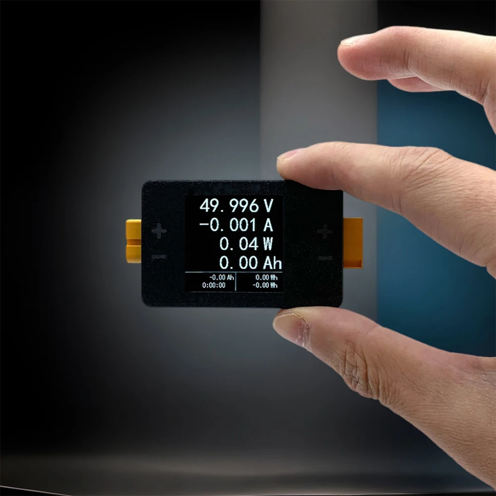 Analizador de potencia de corriente de voltaje CC bidireccional 25A 8-150V pantalla LCD medidor de vatios medidor de potencia Digital para prueba de batería LIPO