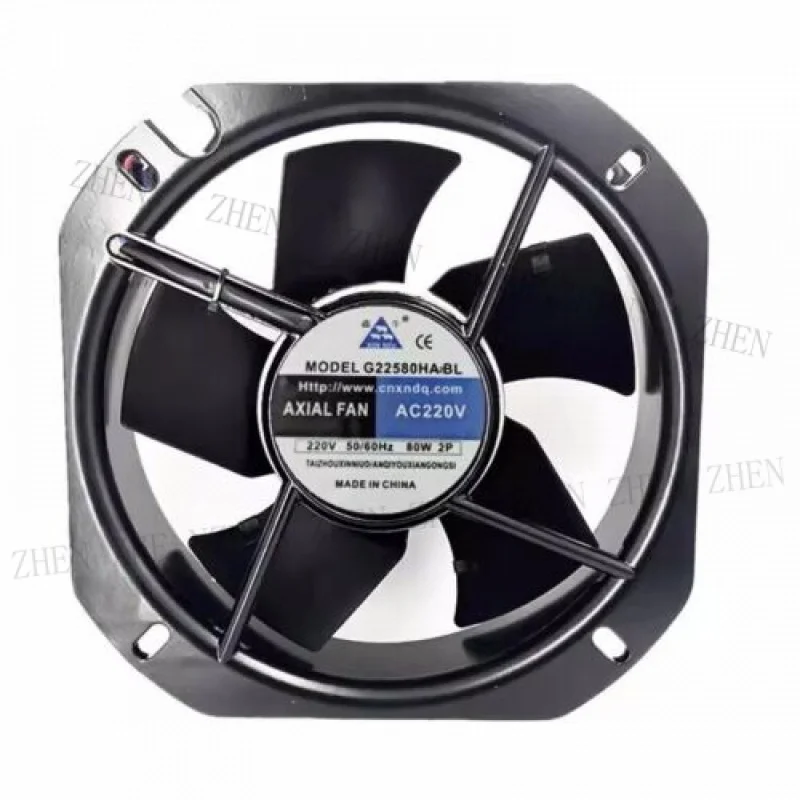 

Y 1PCS G22580HA2BL 22580 AC220V 80W FOR Axial Cooling Fan