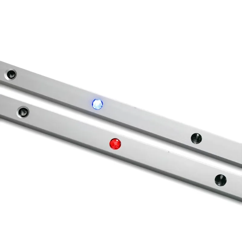 クイックアクション安全ライトカーテンバリア、IP67防水、ガレージおよび産業用ドア用ブランキング付き、ドアレール取り付け可能