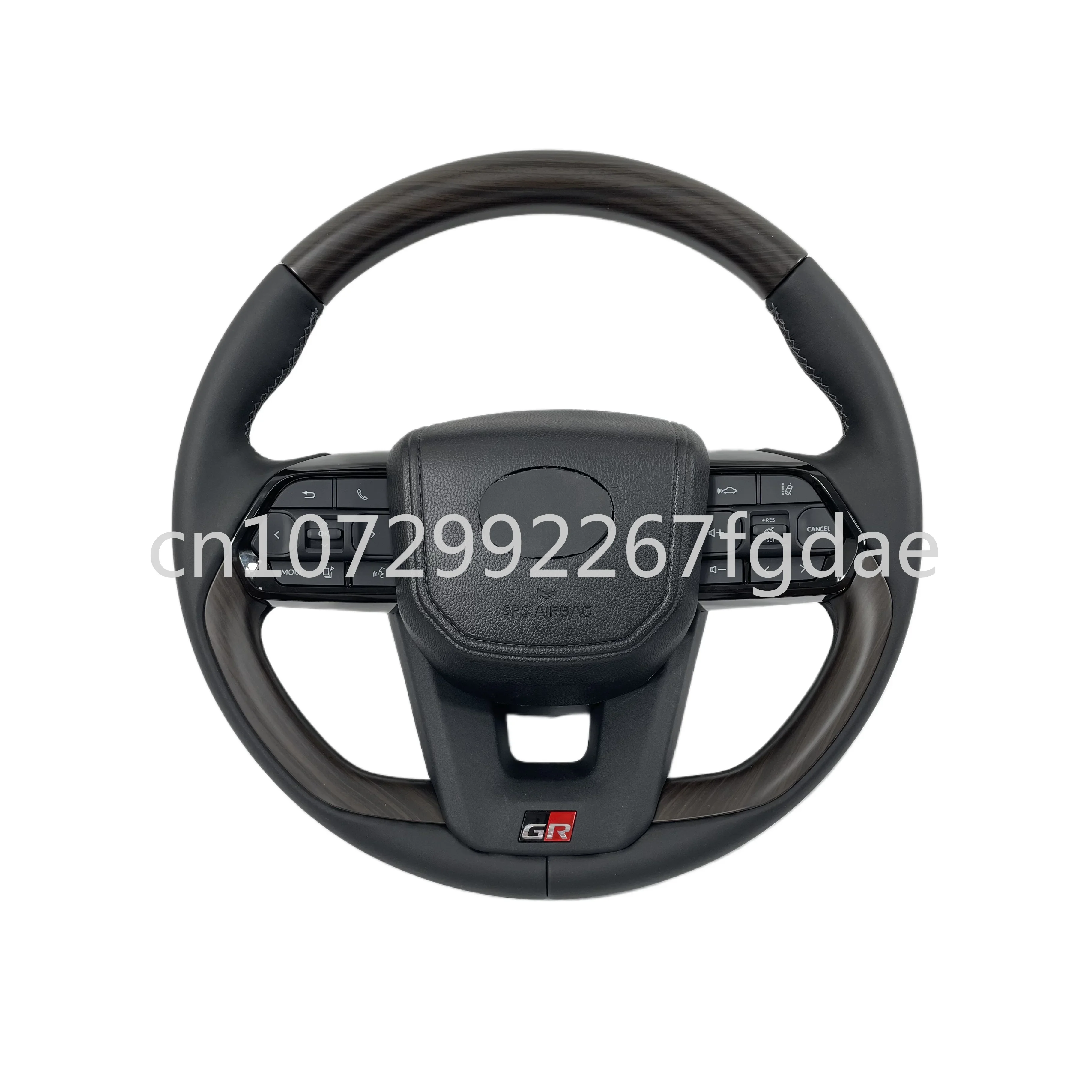 

LC300 GR mahogany steering wheel, suitable for Toyota Land CRUISER LC95 LC120 LC150 LC200 2000-2021