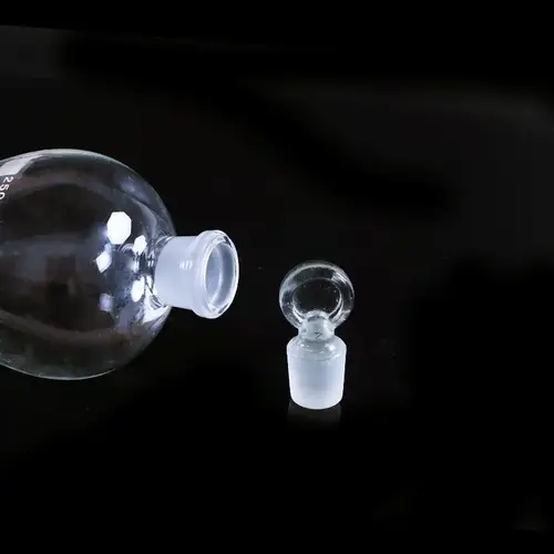 1pcs 30ml to 1000ml pear-shaped Clear And Thick Separating Funnel with glass/PTFE Piston for Lab experiment - Image 3
