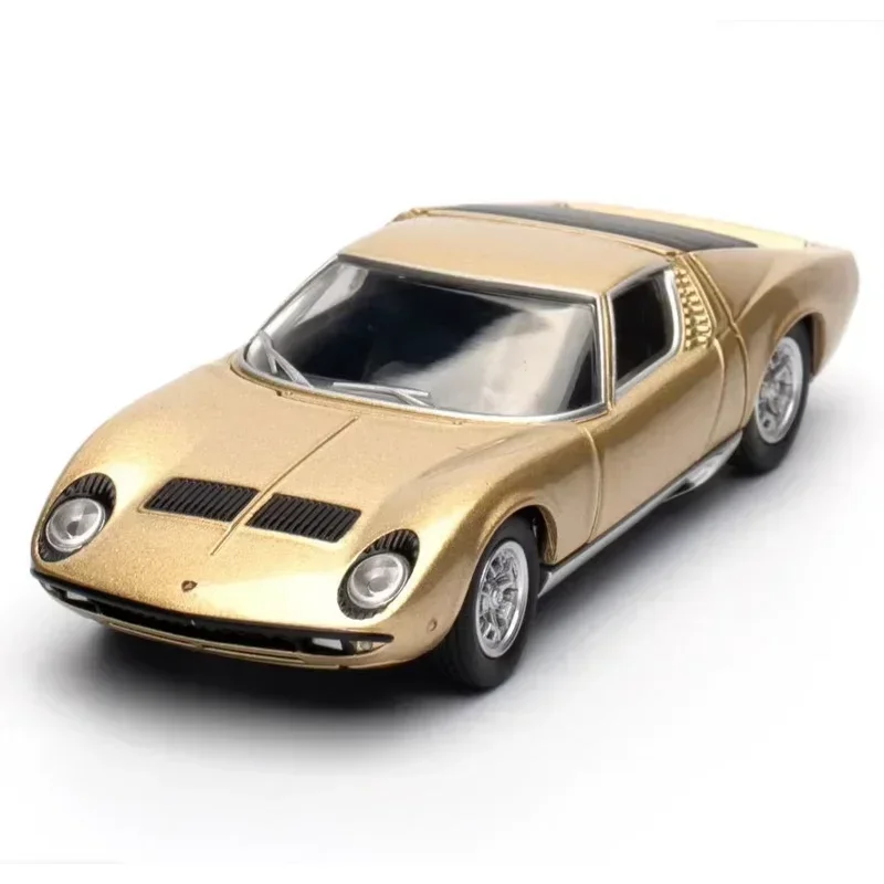 Takara Tomy Tomytec Tomica 1/64 Tlv Lamborghini Miura S Gouden Limited Edition Gelegeerd Speelgoed Motor Diecast Metalen Model Cadeau