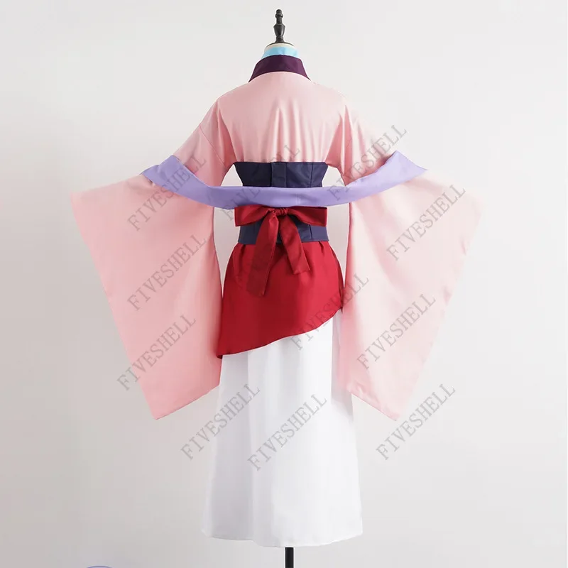 2025 New 2023 Woman Anime Mulan Womens Kids Chinese Hanfu Costume Princess Dress Deluxe Adult Cosplay for Halloween Party q1q2