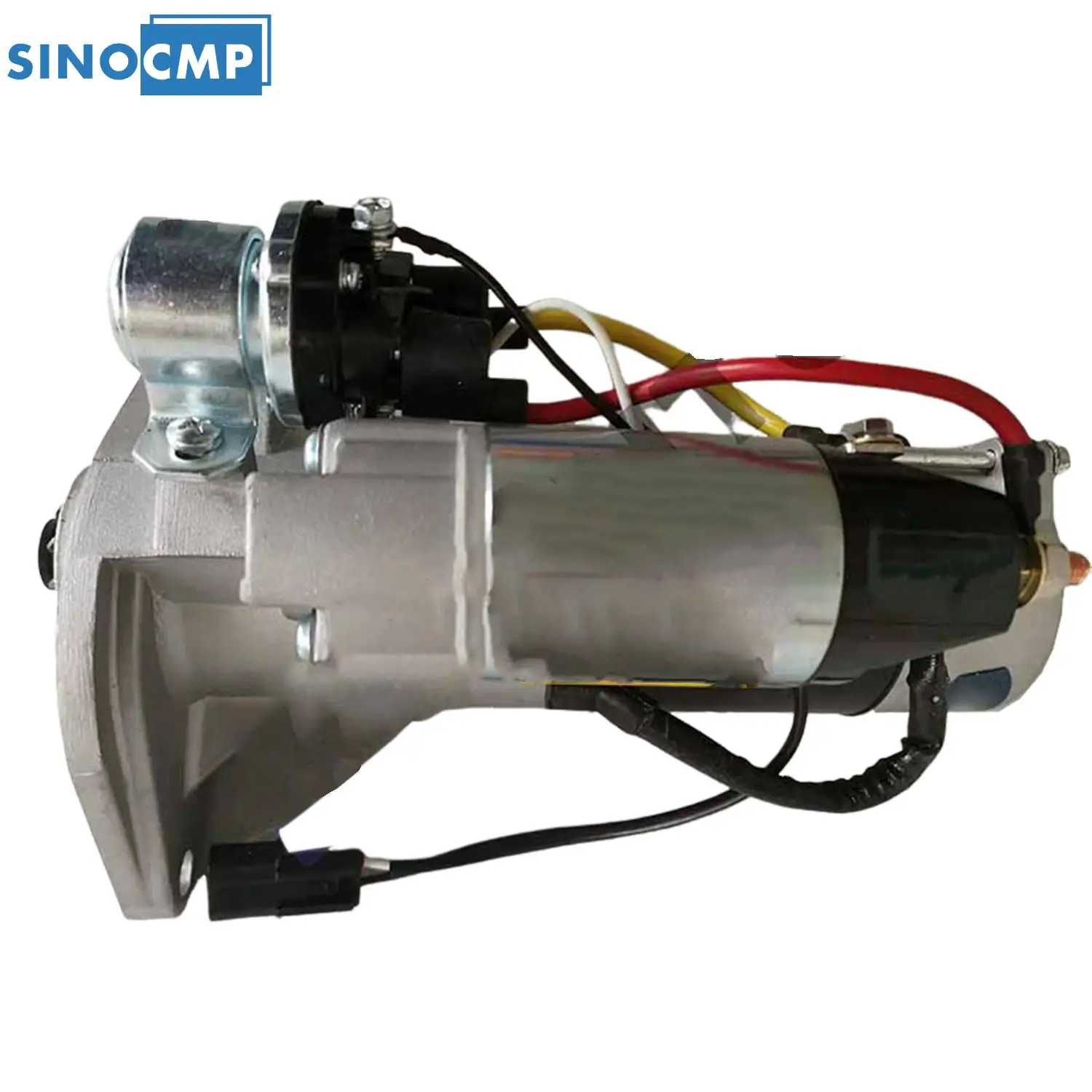 M008T97171 ME080740 SINOCMP 1PCS Starter Motor For Excavator Parts 6D34 HD820 Mitsuhishi