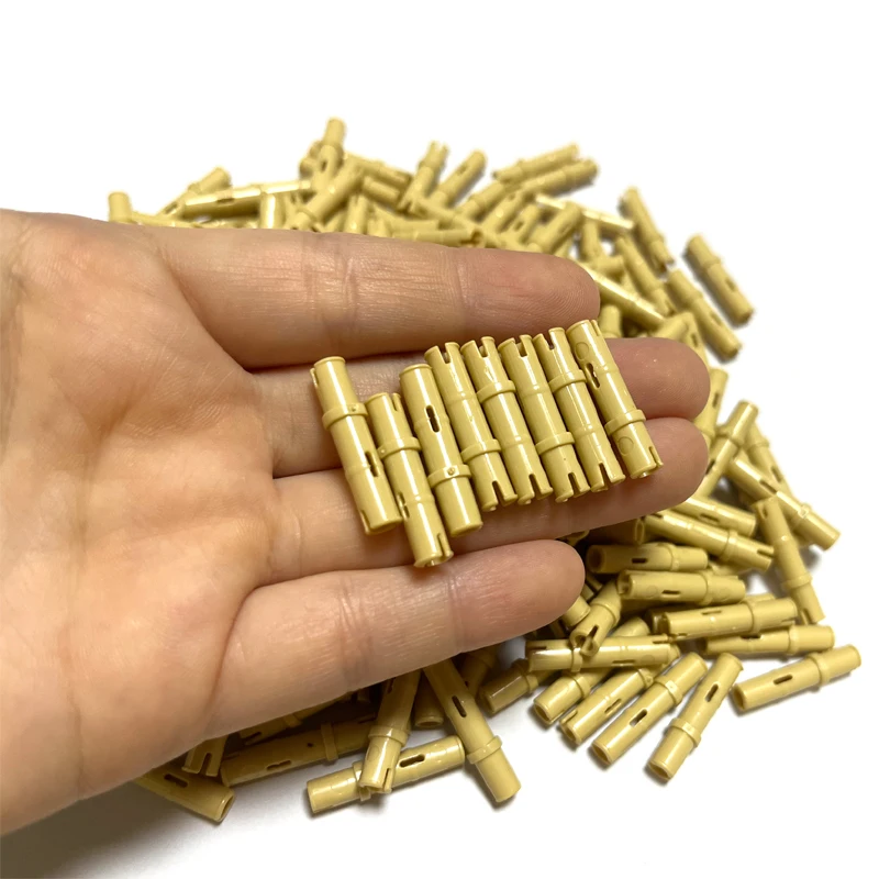 Bulk Technische Lange Pin Zonder Wrijving Bouwsteen MOC Onderdelen Set Speelgoed Voor Connector Compatibel 32556/39888 500 stks/partij