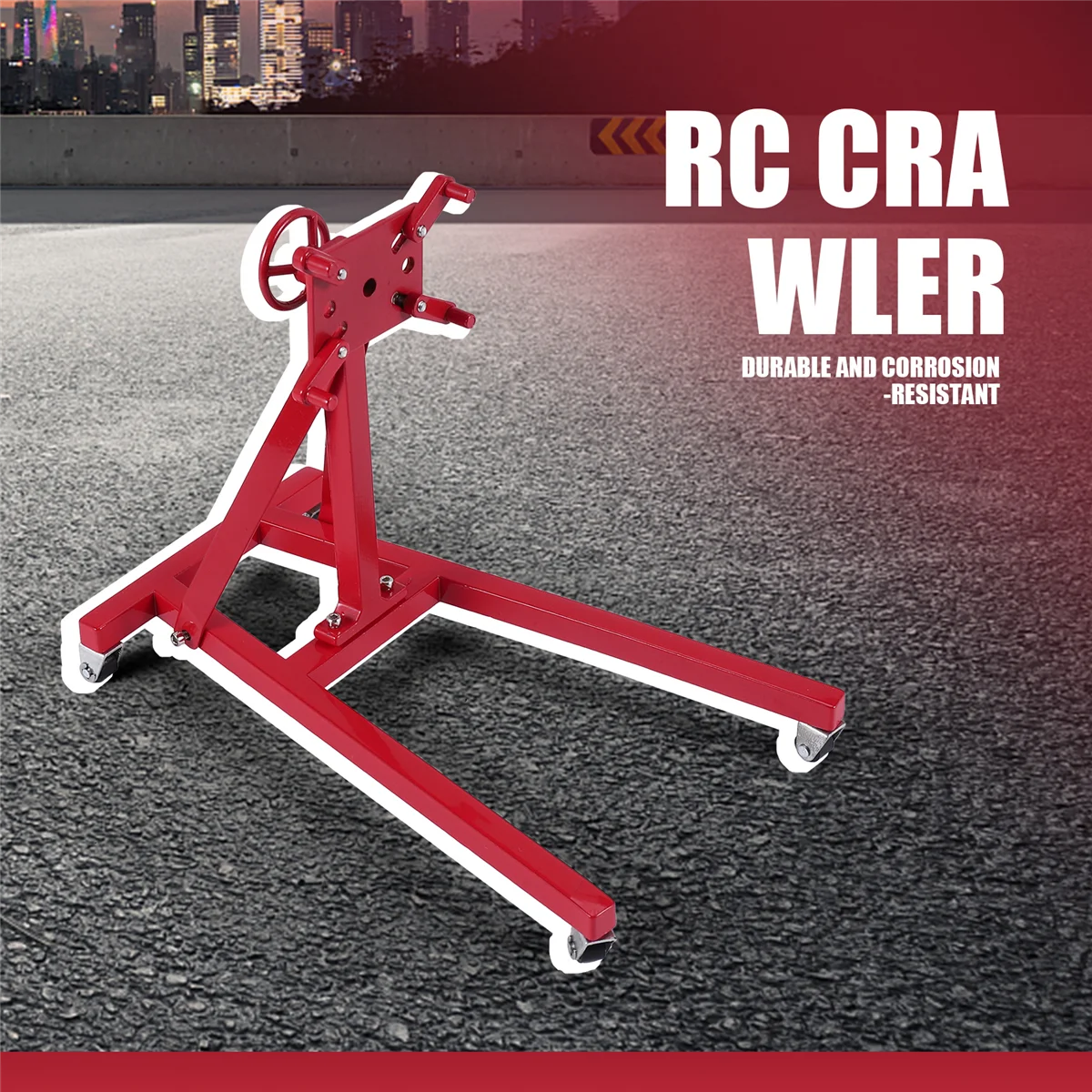 High-end Bracket Engine Stand for 1/10 RC Crawler Car Traxxas TRX4 Axial SCX10(Remote Control Car Simulation Toy Model),1