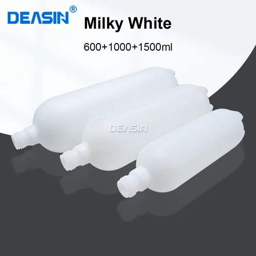 Imagen 2 del producto Botella de almacenamiento de agua Dental, botella de agua de plástico transparente respetuosa con el medio ambiente de gran capacidad para equipo de sillón Dental