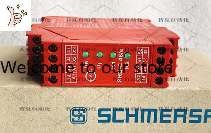 Relé de Segurança Original SCHMERSAL SRB-C.48 /e 24V Spot