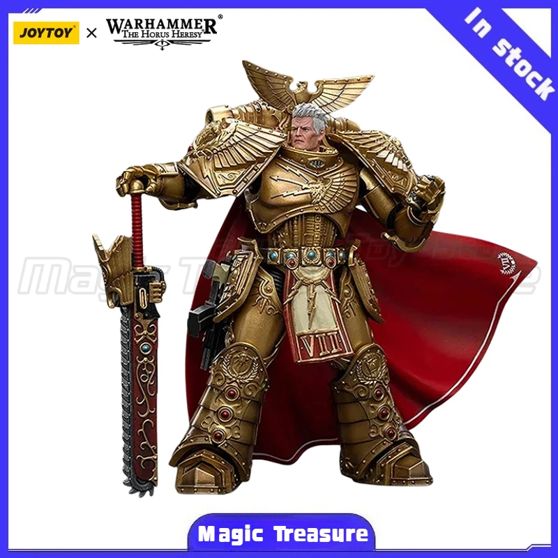 【MT】JOYTOY 1/18 Actionfigur Warhammer 40k Imperial Fists of Horus Heretic Empire Rogal Dorn Seventh Legion Actionmodellspielzeug
