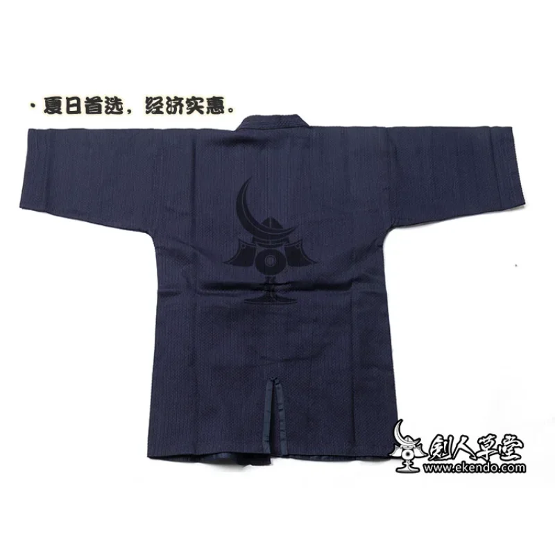 

2026 Летняя ультратонкая, тонкая одежда для кендо, цельный комплект мужской одежды из хлопка