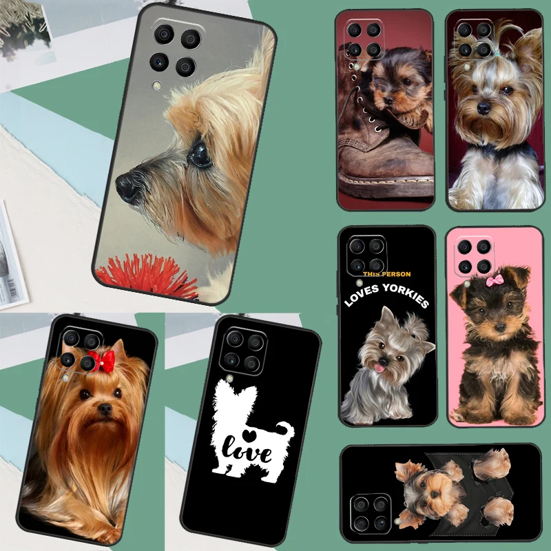 Yorkshire terrier dog Case For Samsung Galaxy M14 M34 M54 M13 M23 M33 M53 M52 M32 M12 M51 M31 M30s M31s M20 Coque