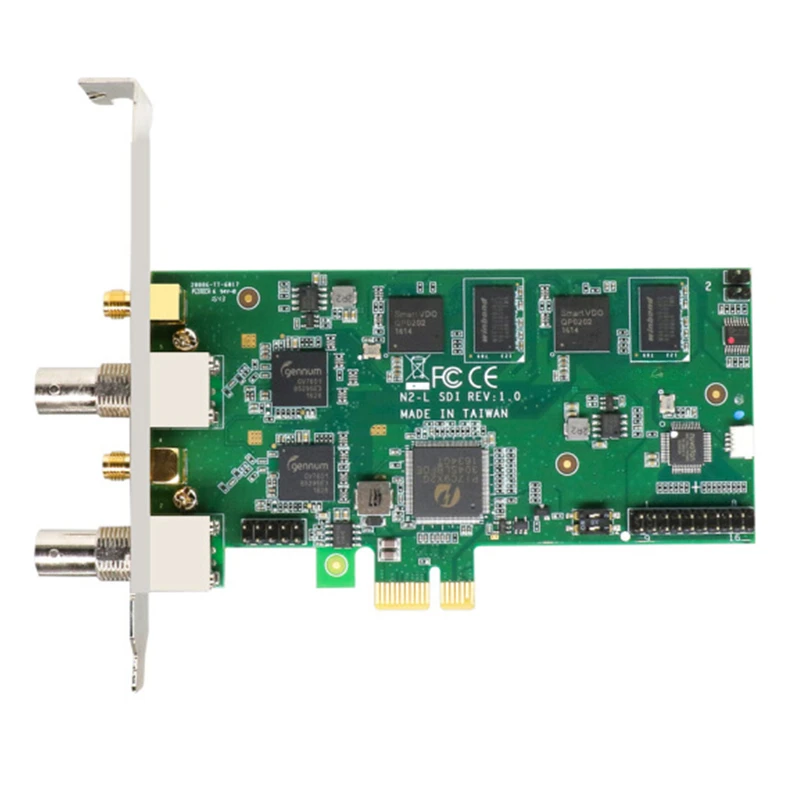 PCIe 2-channel high definition SDI video capture card for PC