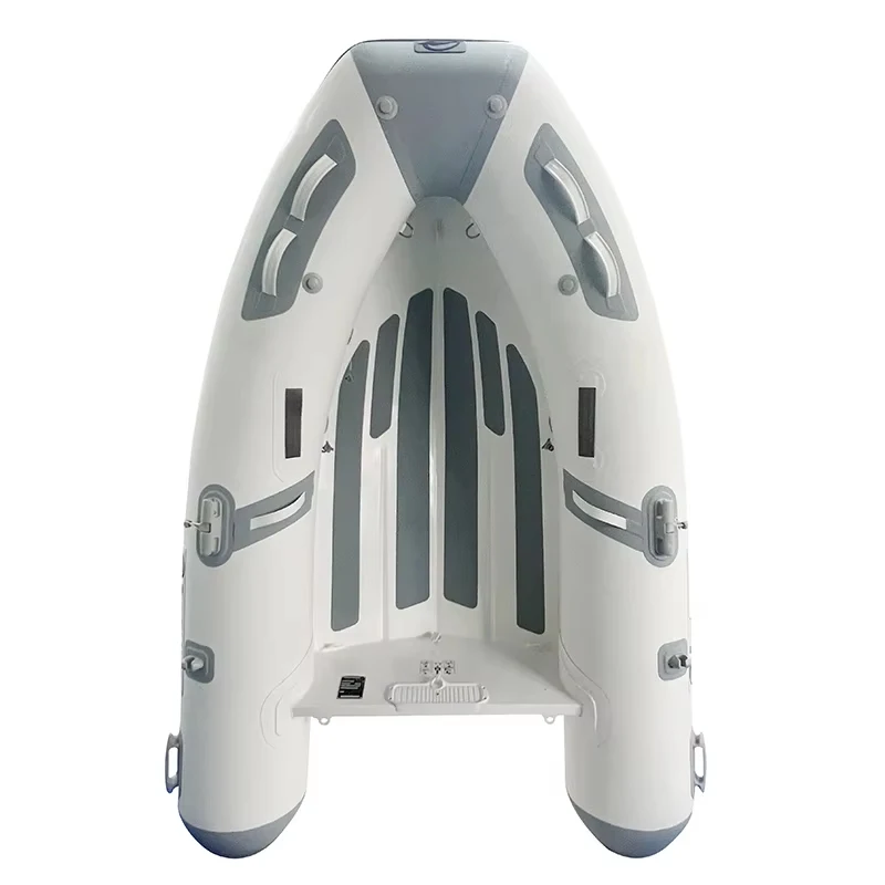 

Genuine Marine Fishing Custom PVC Boat Rescue Rubber Rowing Boat 2-4m Kayak Inflatable Dinghy Raft With Aluminum Hull