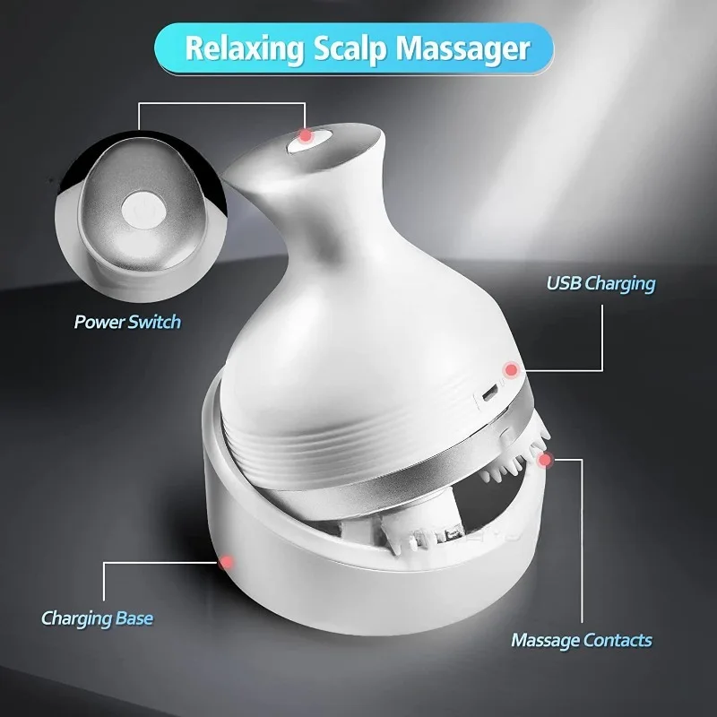 Electric Dragon Claw Hand Head Massage Machine Pet Massager Scalp Massage Comb Head Massage Machine Electric Cat Pet Suitable