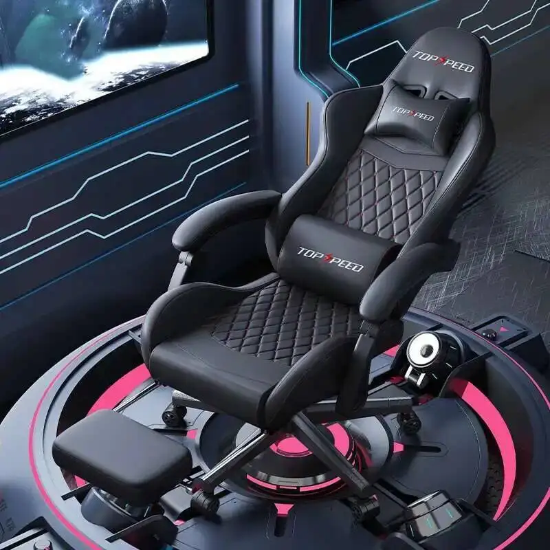 

Koltuğu Luxury Black Oyuncu Office Chair Minimalist High ﻿pillow Stylish Ergonomic Back Gaming Chair Office Comfy Furniture