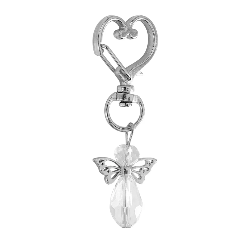 

Angel Pendant30 Pcs Angel Keychain Souvenir Wedding Gifts Baby Shower Favor Gifts Set with Tag Drawstring Candy Bag