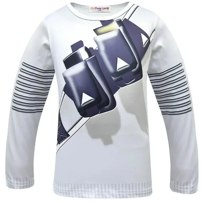 أزياء تنكرية للأطفال للأولاد أزياء الهالوين قناع DJ أزياء مثيرة للاهتمام قناع LED بدلة Fortnite أزياء حفلات الهالوين f