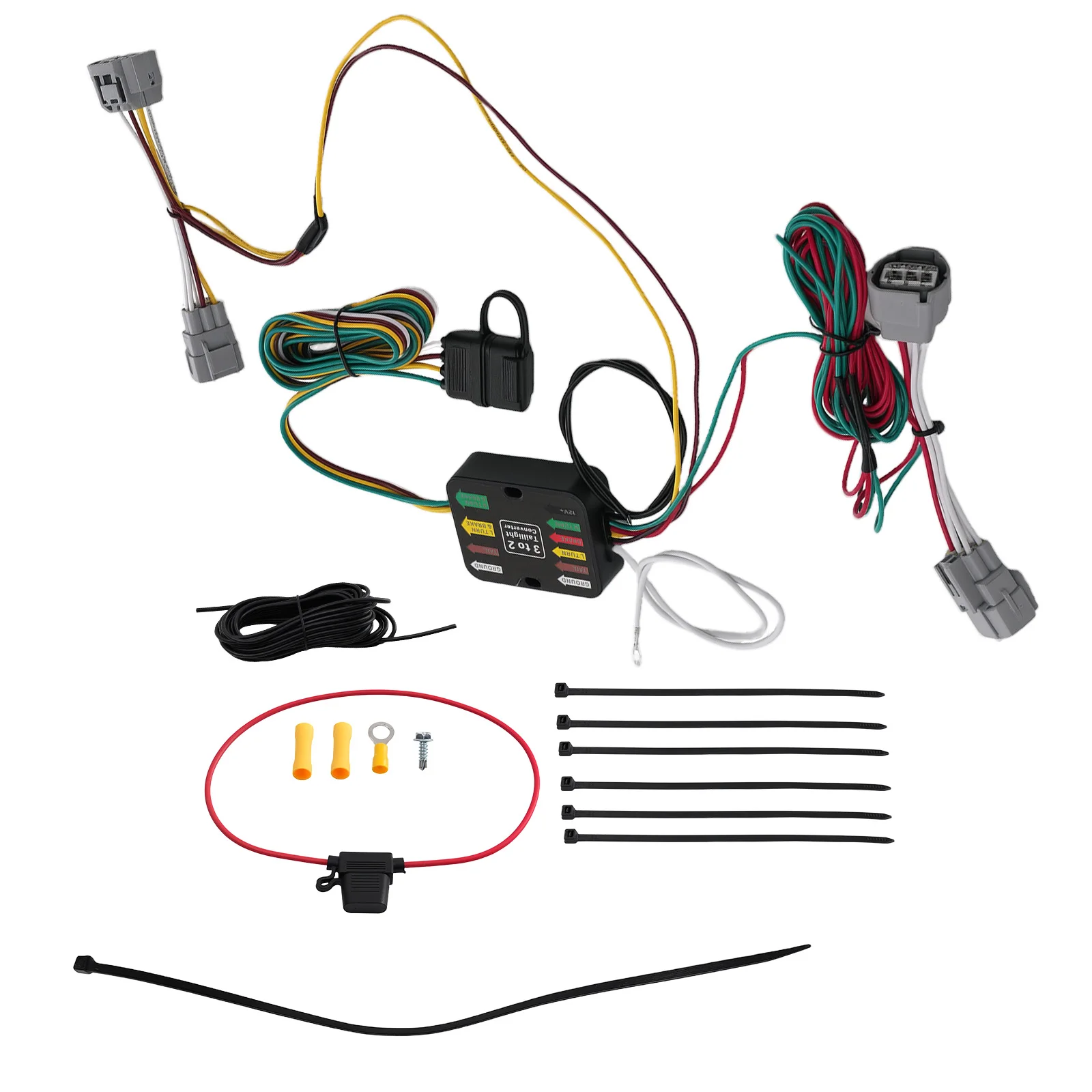 

Жгут проводов заднего фонаря (сторона водителя) для Toyota Tacoma 2005-2015, 55513, 4-контактный