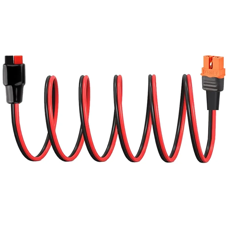 ABSQ-12AWG أندرسون إلى Xt60i محول Xt60i إلى أندرسون موصل كابل أندرسون كابل محول للطاقة الشمسية المحمولة الطاقة Sta