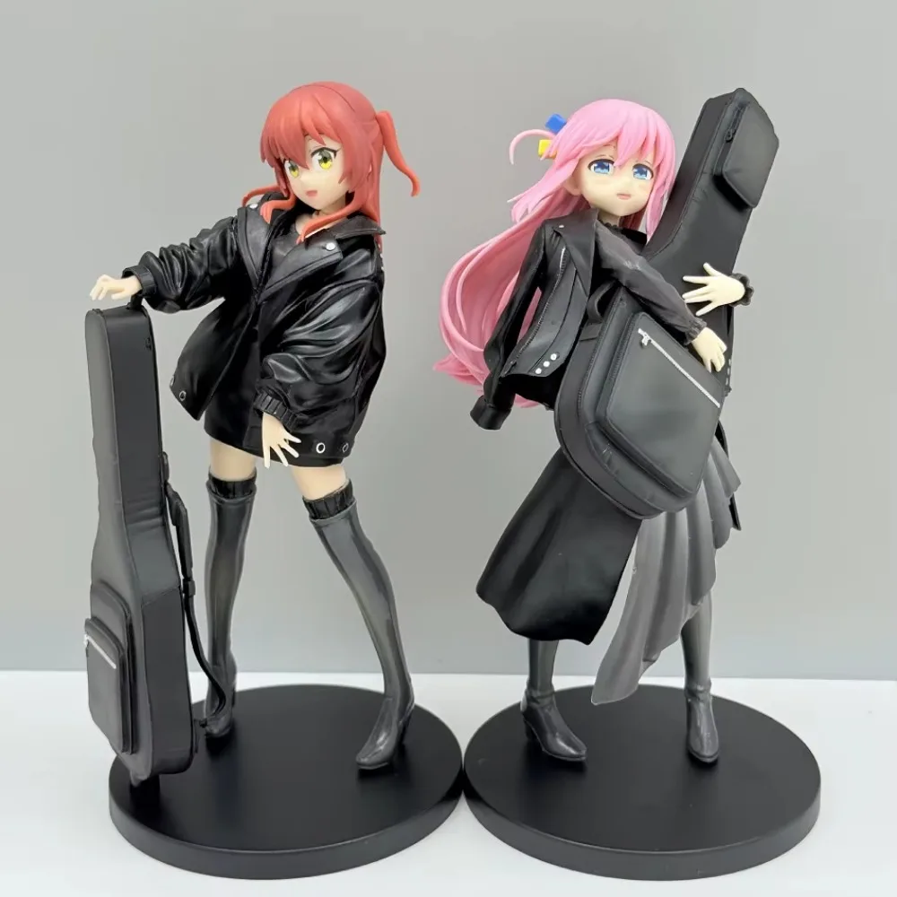 20cm Anime Bocchi The Rock Gotoh Hitori Kita Ikuyo abrazo el Qin figura de acción juguete de modelos coleccionables ornamento regalo niños niña