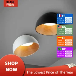 Modern Lustre Led Lights Iron acrilico Bowl lampadario a soffitto camera da letto studio tavolo da pranzo cucina lampade per elettrodomestici per la stanza