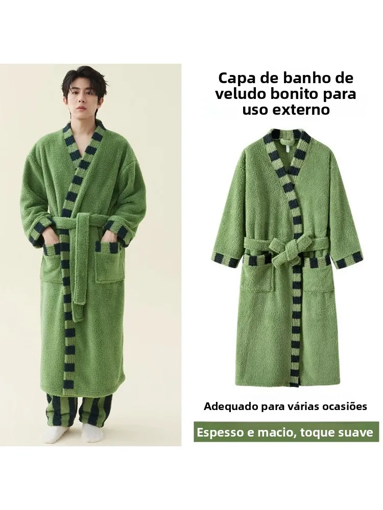 accappatoio-lungo-in-velluto-corallo-imbottito-e-foderato-in-pile-ideale-per-la-coppia-caldo-e-confortevole-per-l'inverno-abbigliamento-da-casa-unisex-accappatoio-da-bagno-pigiama-per-autunno-e-inverno