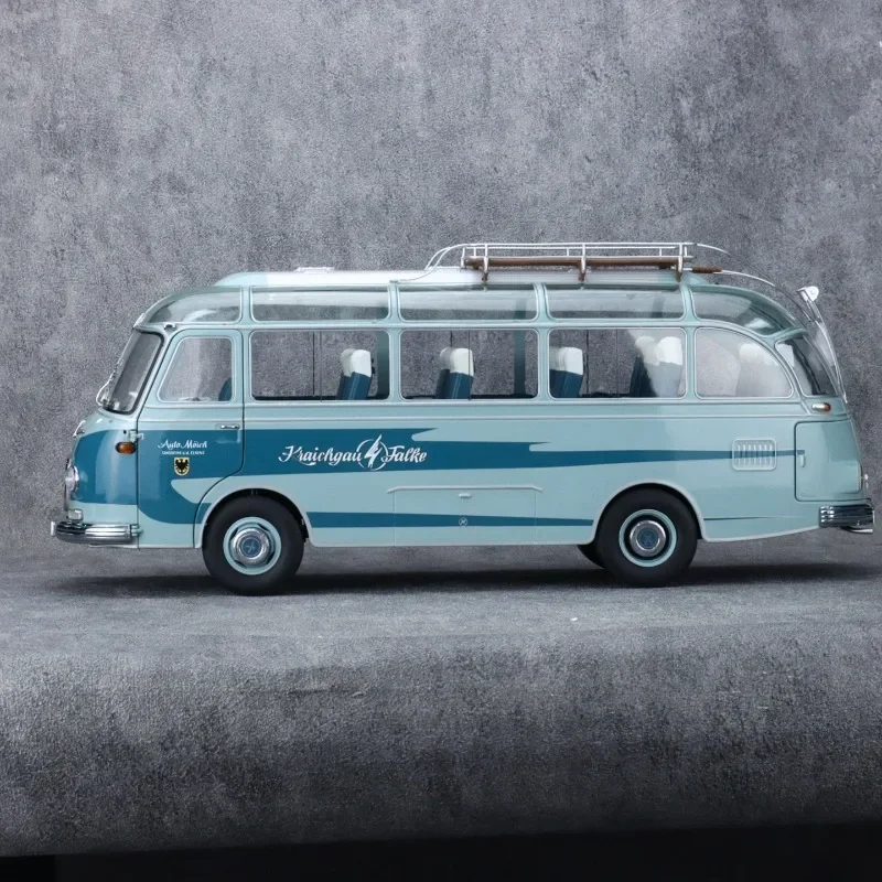 Schuco 1/18 Setra S6 Kraichgaufalke Legering Motorvoertuig Diecast Modellen Auto Speelgoed Collectie Jongen Kerstcadeaus