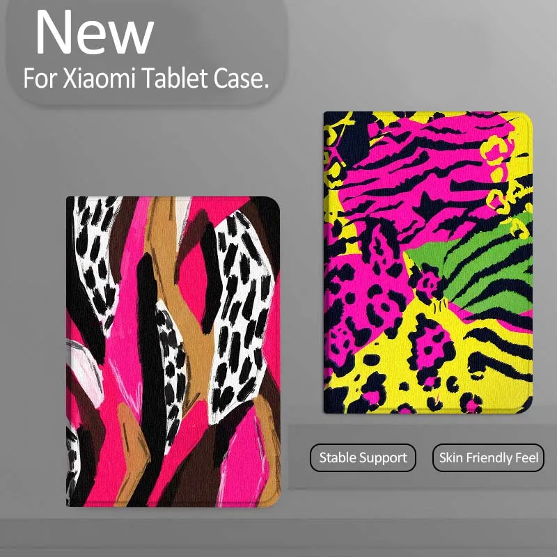 

Cartoon Tiger Leopard Print Gift Tablet Case For Xiaomi Redmi Mini Pad SE K 2 4 5 6 7 8 2023 2025 11 8.8 11.2 10.1 Pro