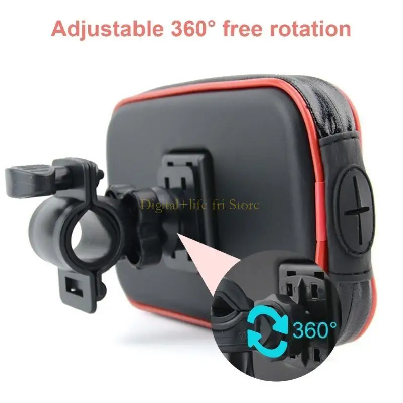 

E06D Обновления мотоциклета Телефон Держать водонепроницаемые и солнечные руля.