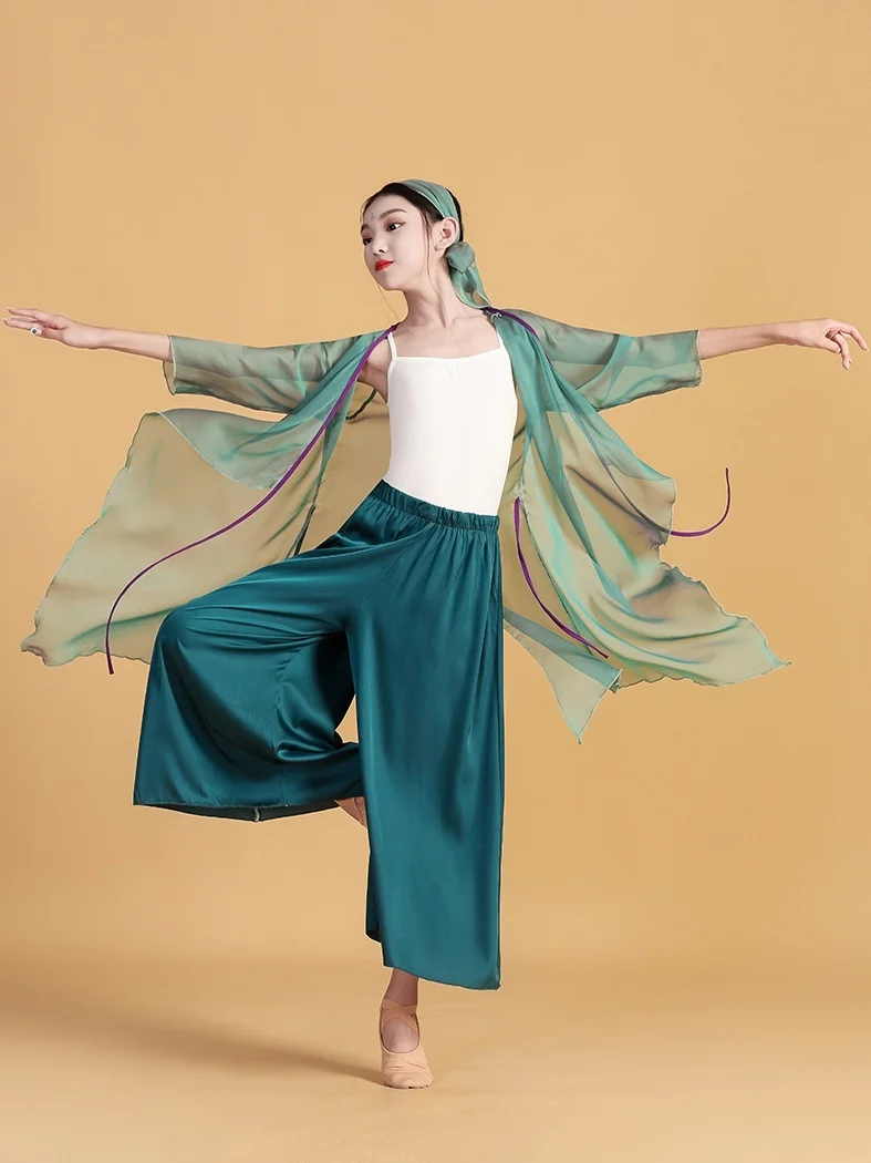 Roupas de dança clássica para crianças, charme corporal elegante, roupas de treinamento para meninas