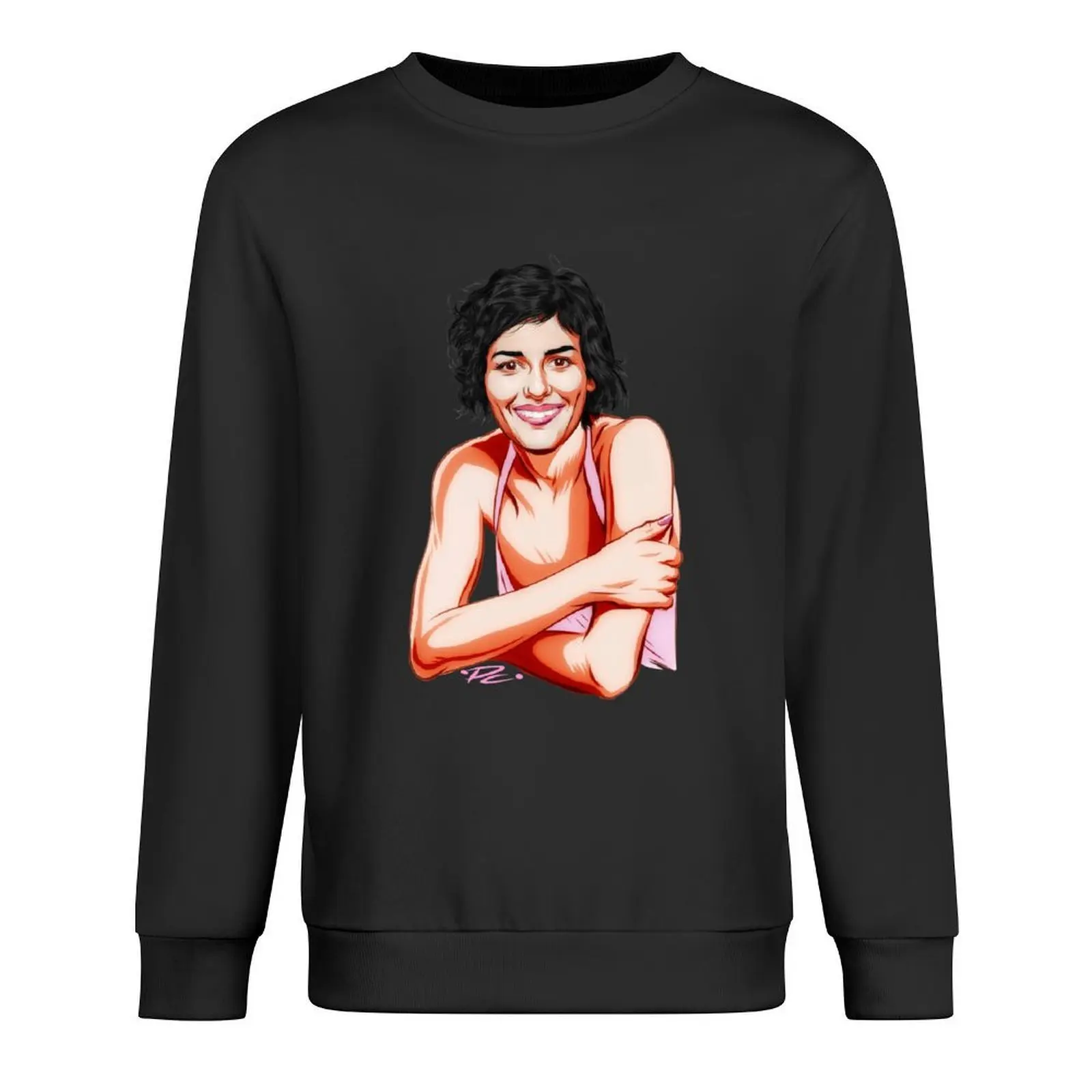 

Audrey Tautou - An illustration by Paul Cemmick Pullover men wear tracksuits korean autumn clothes pullover