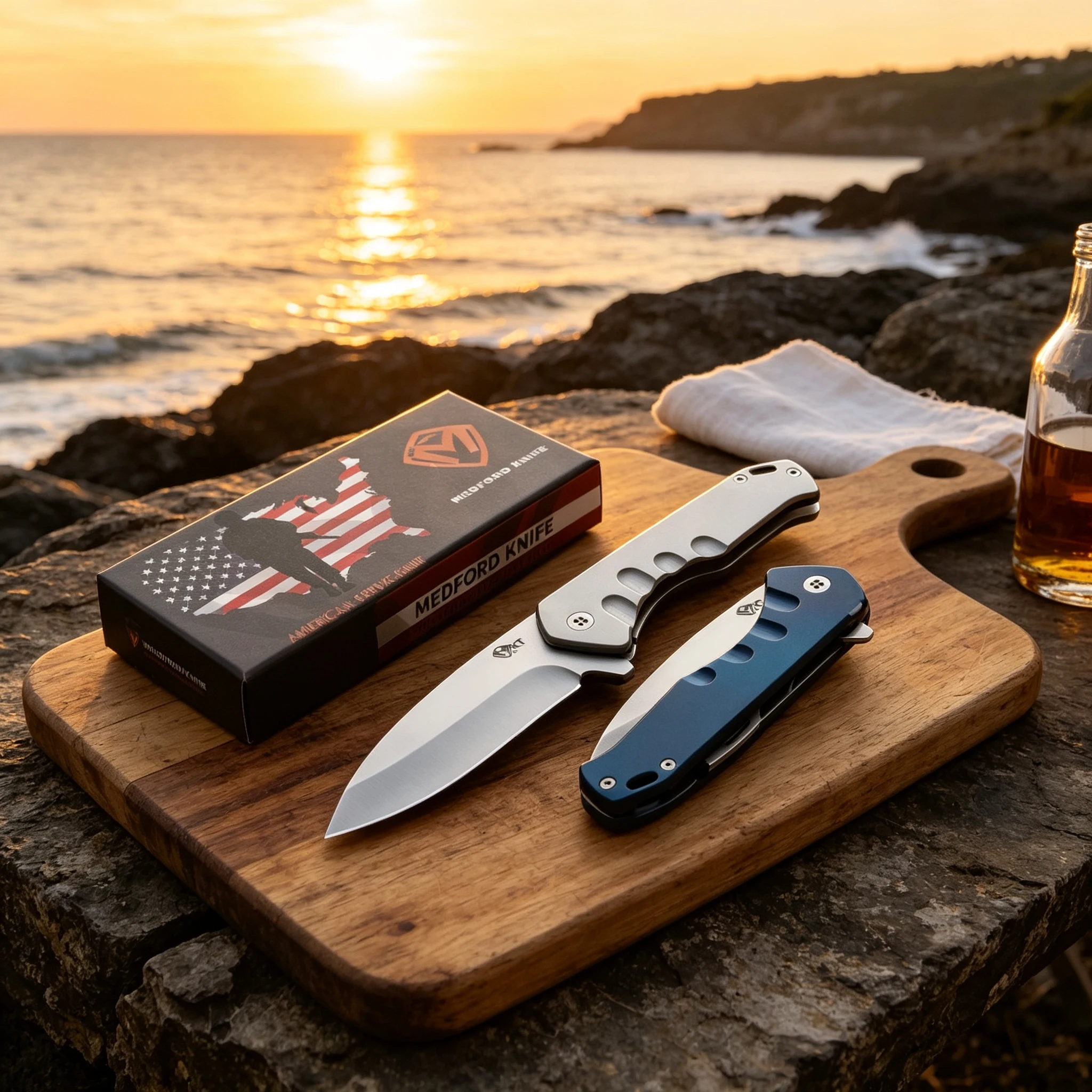 Medford EDC Personalized Mini Folding Knife High-Hardness D2 Steel Blade Ball Bearing Structure Camping Knife - view 2
