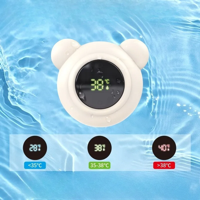 ميزان حرارة الطفل حديث الولادة، مراقبة درجة حرارة الماء، شاشة ديجيتال، ميزان حرارة حمام الطفل للاستخدام المنزلي