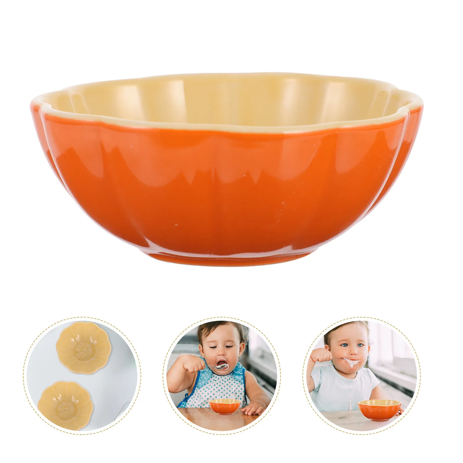 

1 шт. Декоративная керамическая миска для фруктов с мультяшным дизайном, для салата, хлопьев, детского завтрака, в форме сердца, креативная