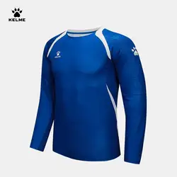 Kelme Training Koszulka z długim rękawem Męska nowa koszulka z okrągłym dekoltem Oddychająca sportowa bluza z kapturem do biegania na świeżym powietrzu Codzienny trening