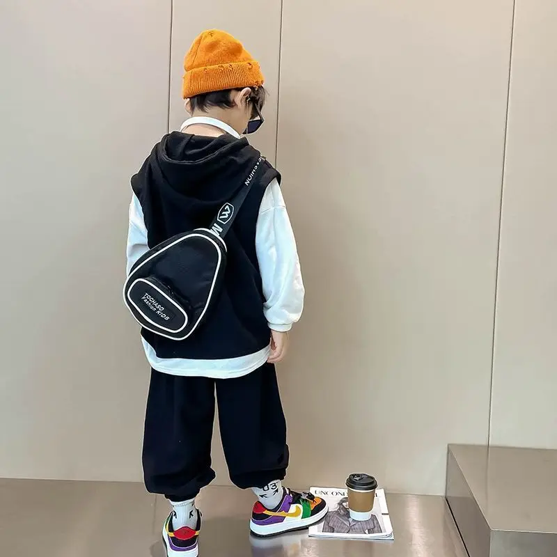 2023 Teen Boys Clothes Set Kids Tracksuit Cotton Hoodies Tops + Pants Children Clothing Boy Sportswear 3 4 6 8 10 12 14 Years