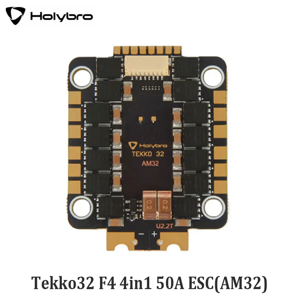 

HolyBro Tekko32 F4 4in1 Mini 50A ESC(AM32) 4-6S LiPo M4 30,5x30,5 мм для гоночного дрона RC FPV