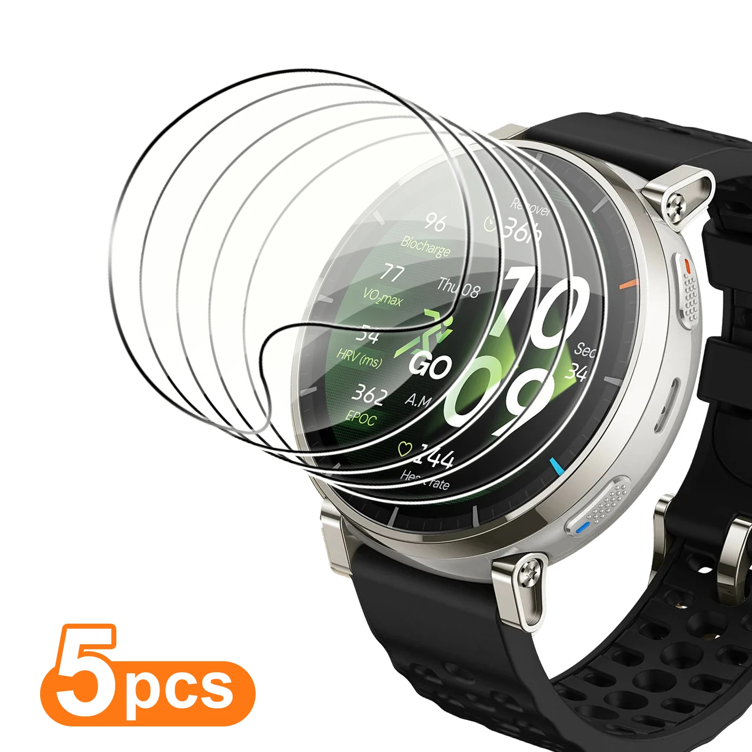 3-5PCS Hydrogel Film Universal Round Watch Screen Protector Film 18-50mm 29mm 30mm 31mm 32mm 33mm 34mm 35mm 36mm 37mm 38mm 39mm image 6